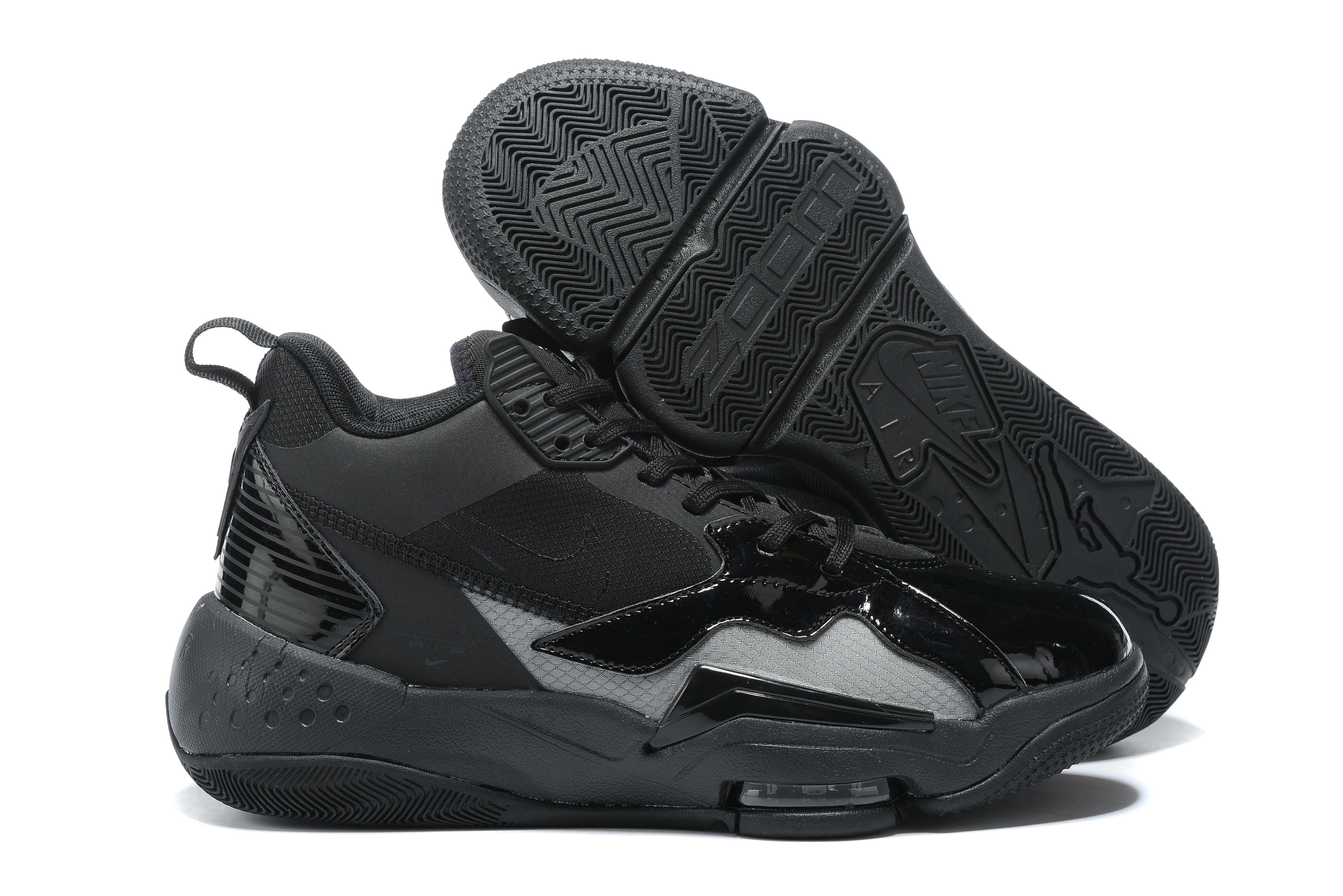 2020 Air Jordan Zoom 92 Black - Click Image to Close